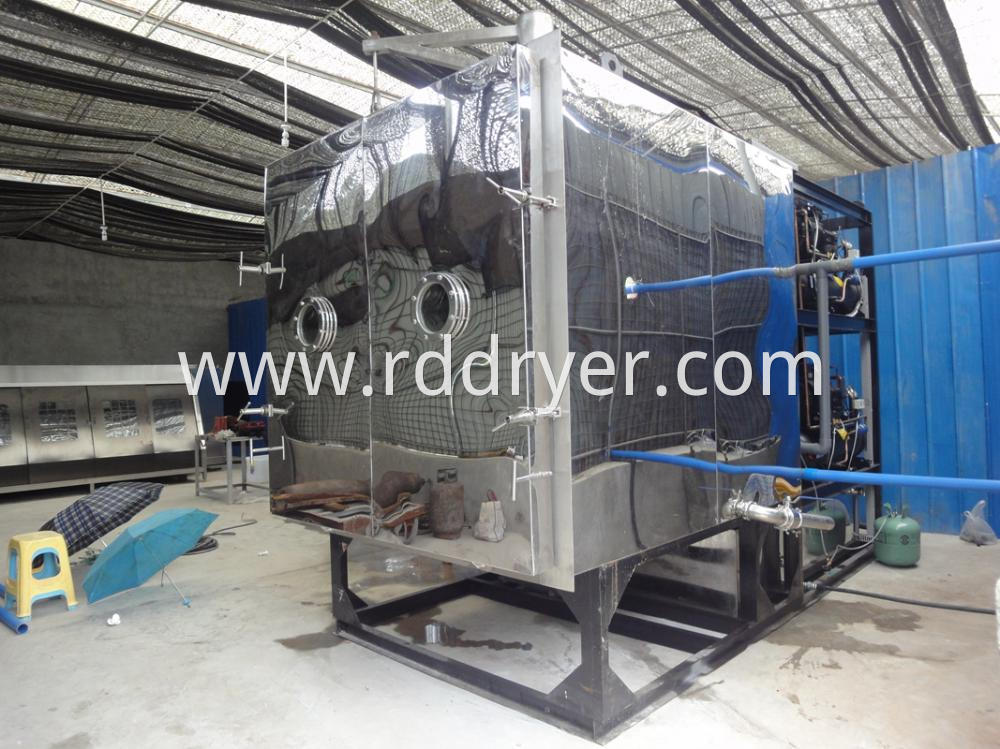 fruits paste vacuum puffing&drying machine